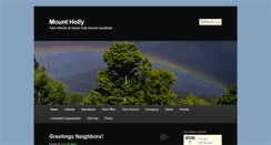 Desktop Screenshot of mounthollyvt.org